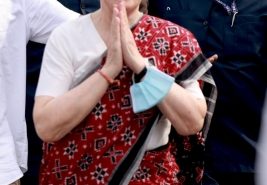 Sonia admitted to hospital, sources say routine check-up