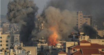 Israeli fighter jets strike Gaza in response to rockets firing