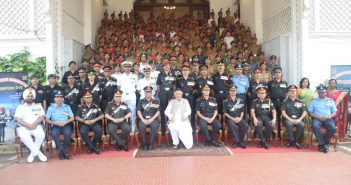 Governor Koshyari pats Maha NCC for