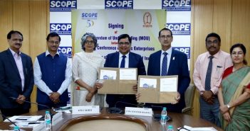 SCOPE and The Institute of Cost Accountants of India Sign MoU for Knowledge Partnership