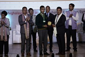 Chief Minister Conrad Sangma Felicitates Top Ranking Students of the Meghalaya Board of School Education Examination at the Meghalaya Education Symposium in Shillong.In accordance with the Meghalaya