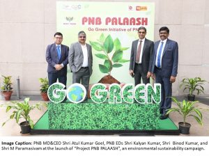 PNB launches “Project PNB PALAASH” for environmental sustainability